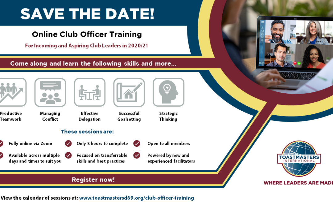 Club Officer Training – Weekday