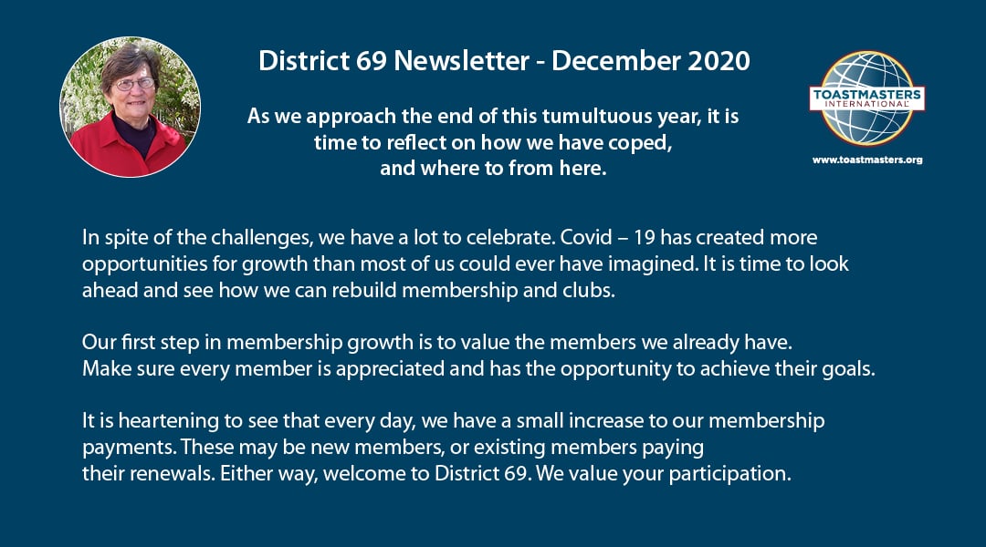 District 69 Newsletter