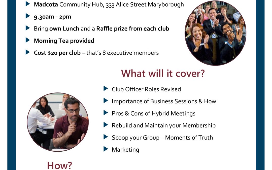 Club Officer Training (Central Division)