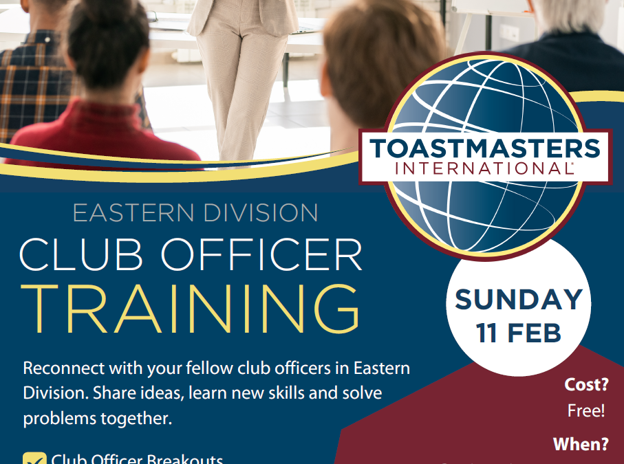Club Officer Training (Eastern Division)